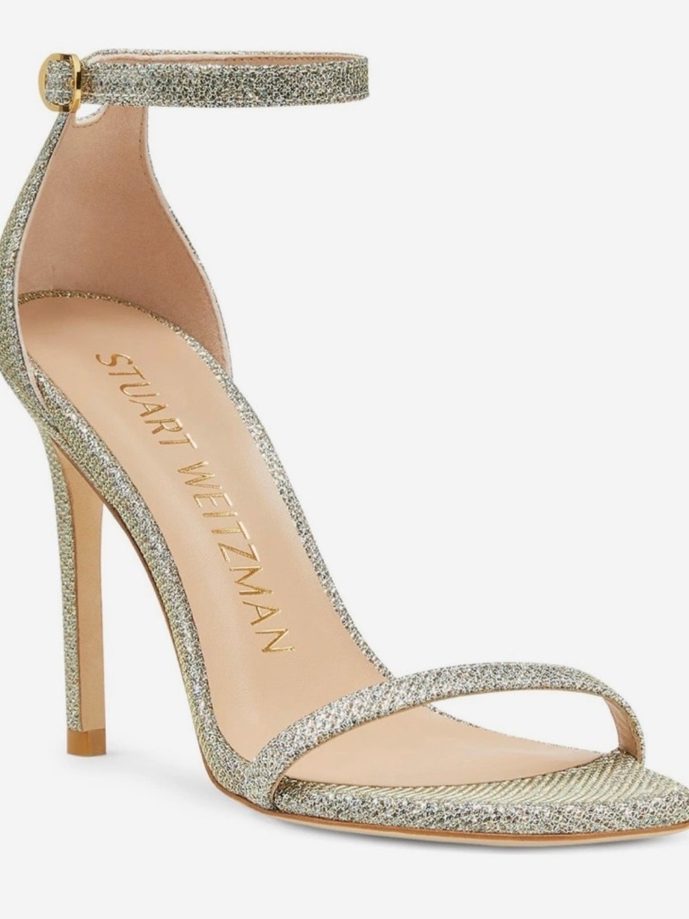 Stuart Weitzman
Nudistcurve Ankle
Strap Sandal Size: 9